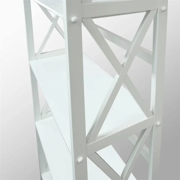 Casual Home Montego 5-Shelf Bookcase - White