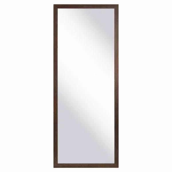 BrandtWorks BM076NM 1.75 in. Comfort Wood Floor Mirror Rustic Brown