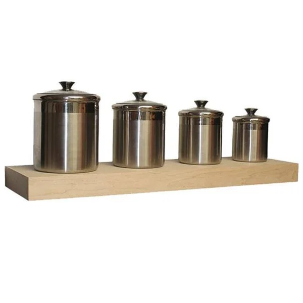2.5 x 12 x 48 in. Floating Shelves Maple DE1075453