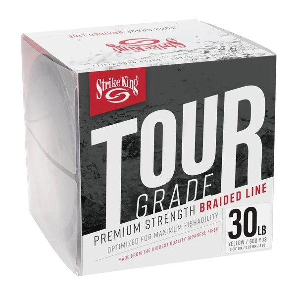 Strike King Tour Grade Braid Yellow Braided Line