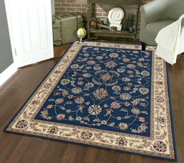 Radici Como 1596 3&3x22 x 4&11x22 Navy Area Rug