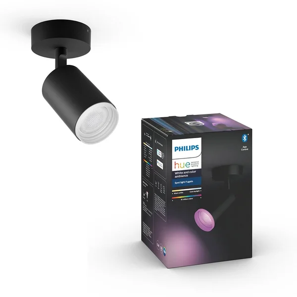 Philips HWu0026CA Fugato Spot 1x5.7W - Noir