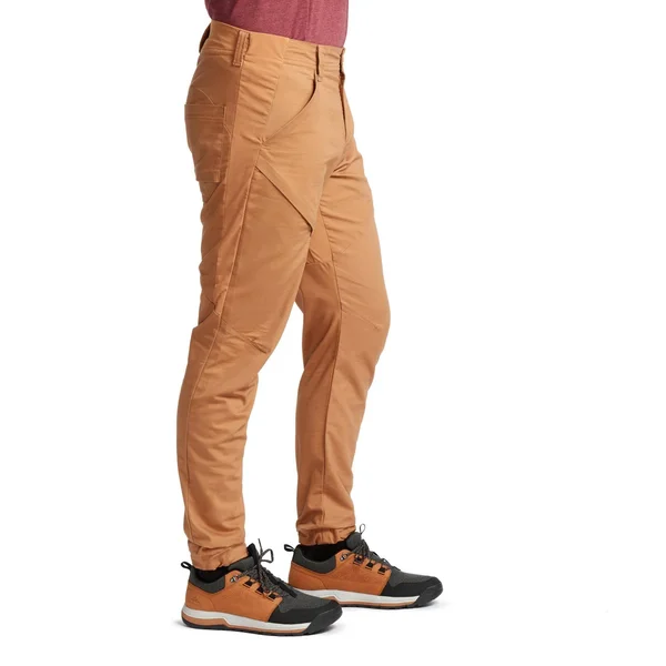 Quechua Men's Nh500, Slim Hiking Pants in Hazelnut, Size XL/2XL