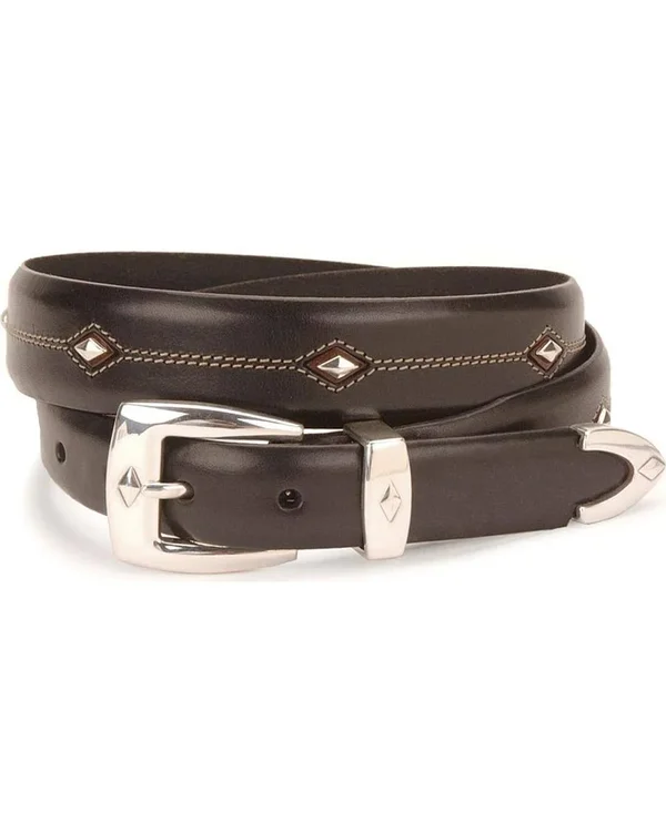 Brighton Denver Diamond Belt- Size 40 Black