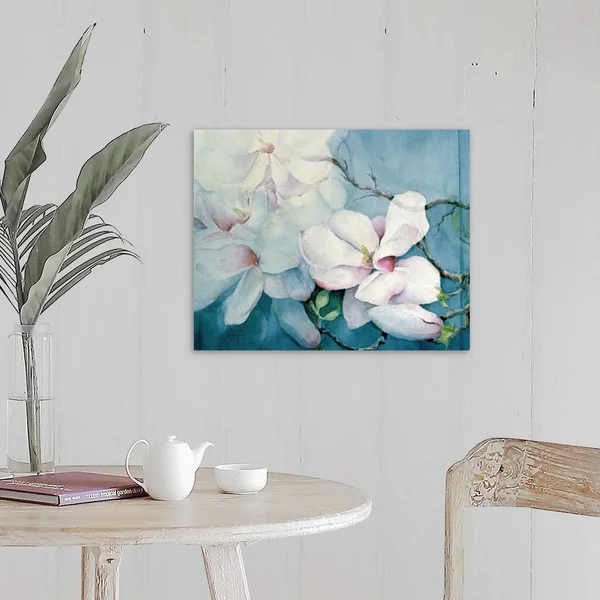 Magnolia Soulangeana (Horizontal) - Canvas Wall Art, 20x16, Great Big Canvas