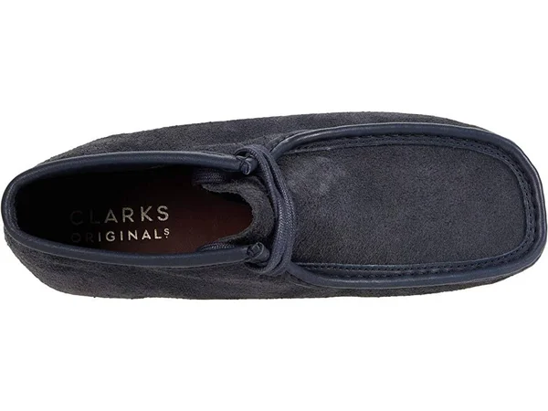 Clarks Wallabee - Mens 11 Navy Boot Medium