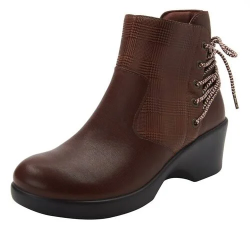 Alegria Women's Stevee Boot Cute Stuff Cocoa 38