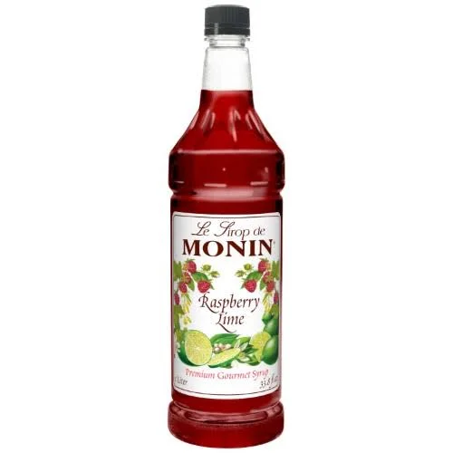 Monin Raspberry Lime Syrup 33.8oz