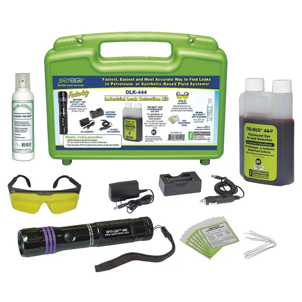 Spectroline Opk-441 Oil Leak Detection Kit Item - 3 AAA bat.