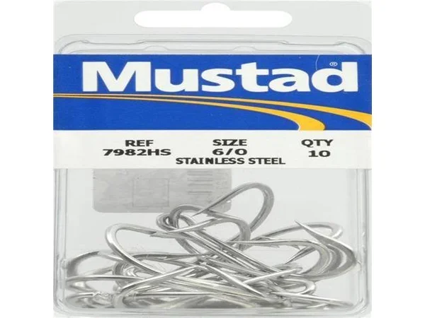 Mustad Double O&Shaughnessy Hook, Size: 7/0