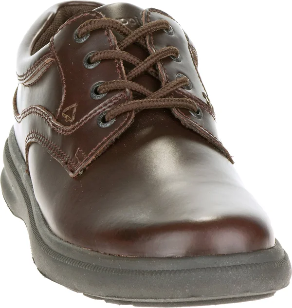 Hush Puppies Men's Glen Leather Shoes - Brown, 11.5