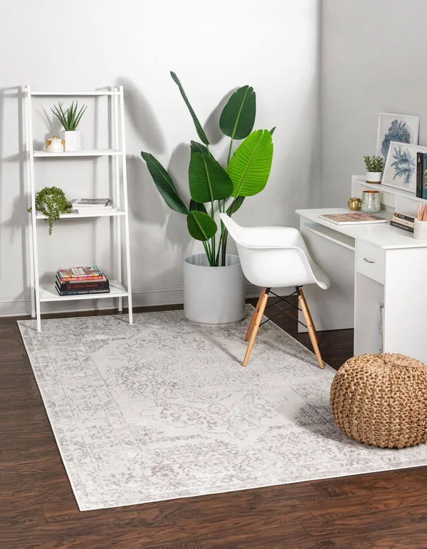 Oxford 4x6 Ivory Area Rug
