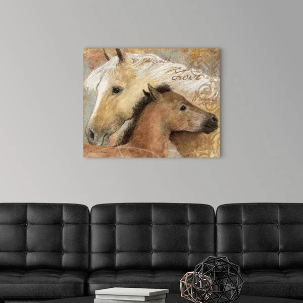 Horse and Foal, Canvas Wall Art, 30x24, Great Big Canvas