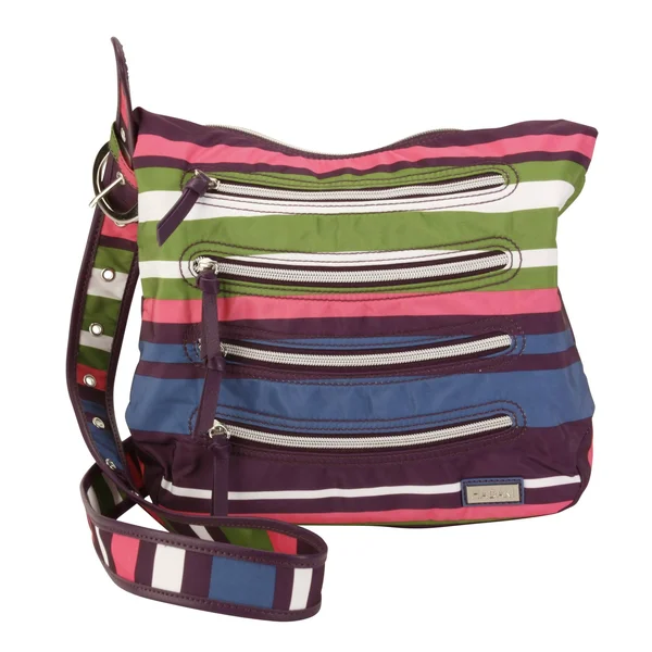 Hadaki Nylon Millipede Tote Stripes