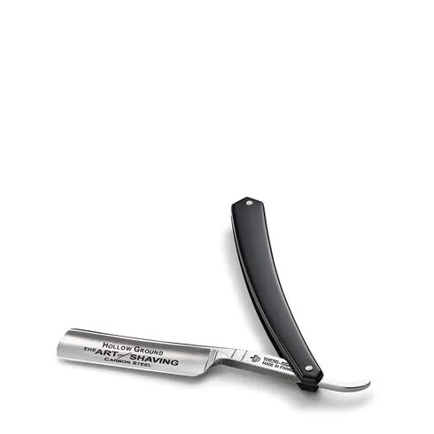The Art of Shaving Black 5/8 Blade Point Straight Razor