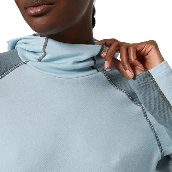 Helly Hansen Lifa Merino Midweight Women's Hoodie - Grey - EU Xs