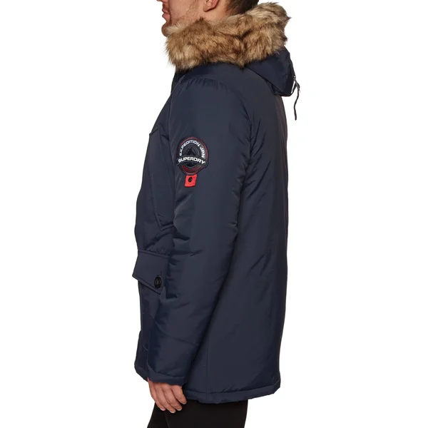 Superdry Everest Parka Jacket - Navy