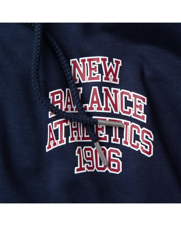 New Balance Women's NB Athletics Varsity Hoodie Navy - WT03513NGO - L