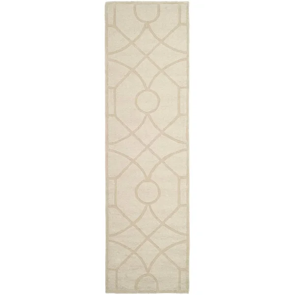 Martha Stewart by Safavieh Fretwork Wool Rug - 4& x 6& - Cavern