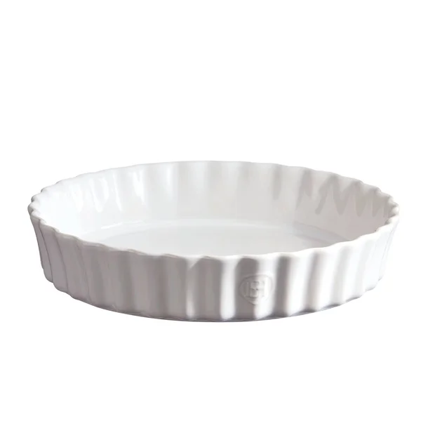 Emile Henry Deep Flan Dish, 1.2 qt, Clay