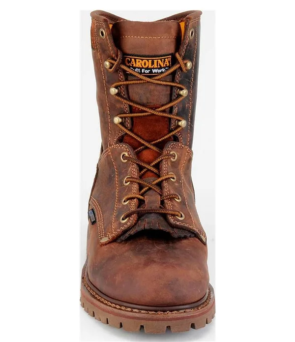 Carolina Men's 8x22 Waterproof Composite Toe Work Boot - CA8528-7.5-2E