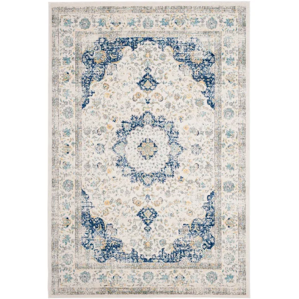 Safavieh Evoke EVK220D 2&2x22 x 9&0x22 Runner Grey - Ivory Area Rug