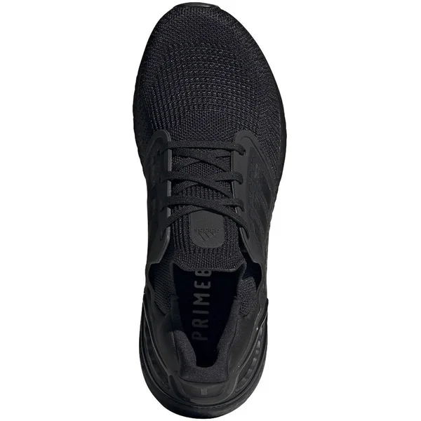 Adidas Ultraboost 20 Core Black Men's Running Shoes, Size: 11.5