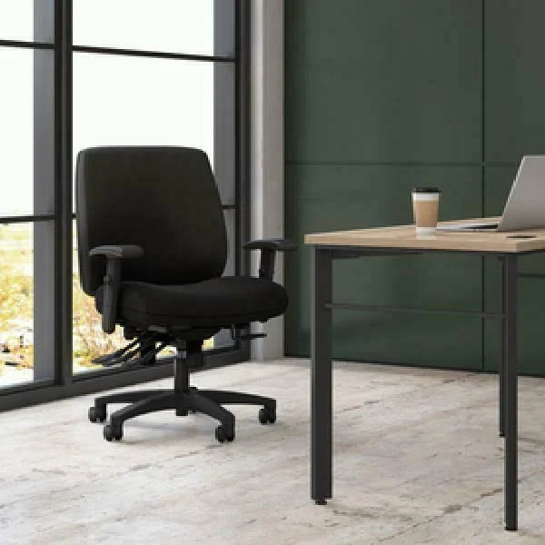 Hon, Network Series Seat Control Task Chair, 1 Each, Black