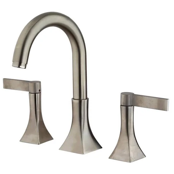 LaToscana Elix Roman Tub with Lever Handles Chrome