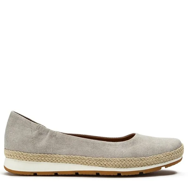 Baretraps Prim Flat - Women's, Grey, Size 11, Flats, Espadrille