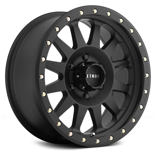 Method MR304 Double Standard Wheels 20x10 8x180 -18mm Matte Black