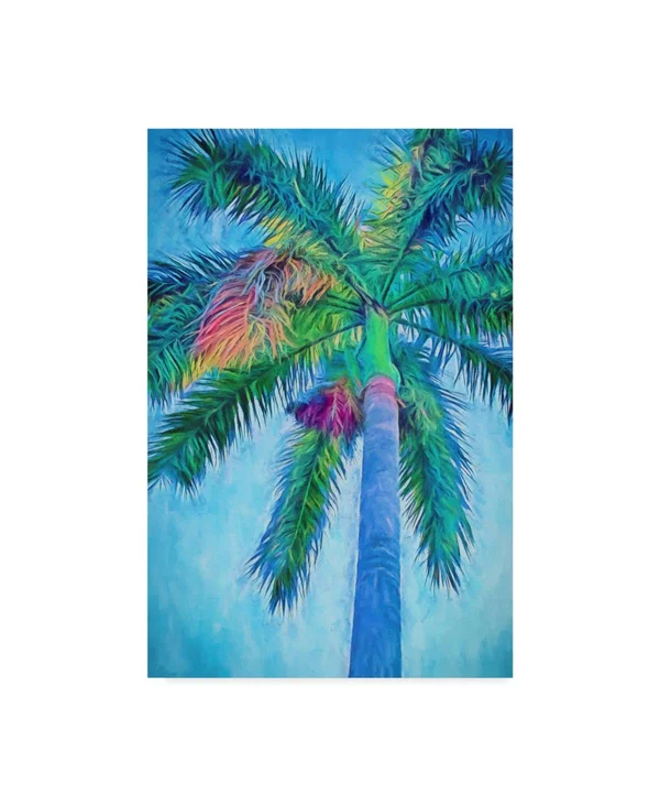 Melinda Bradshaw 'Royal Palm Caribbean I' Canvas Art 30x47