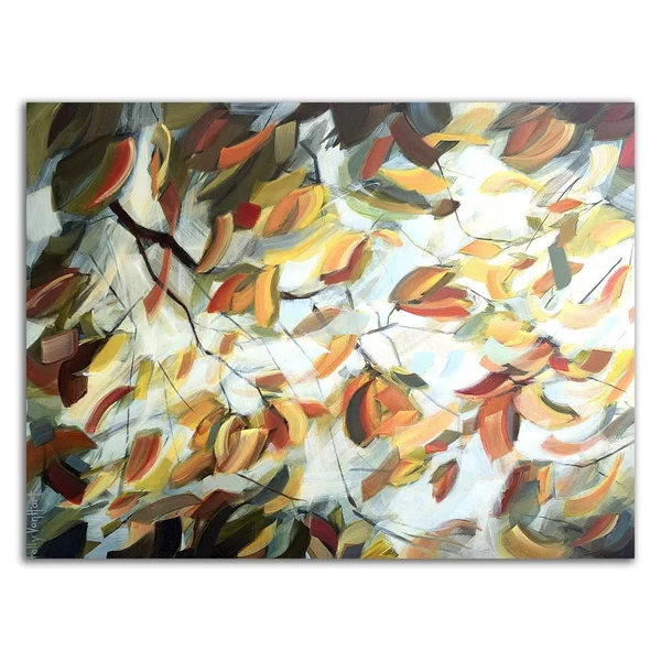 18x22 x 24x22 Branching Boundlessly by Holly Van Hart Print on Canvas