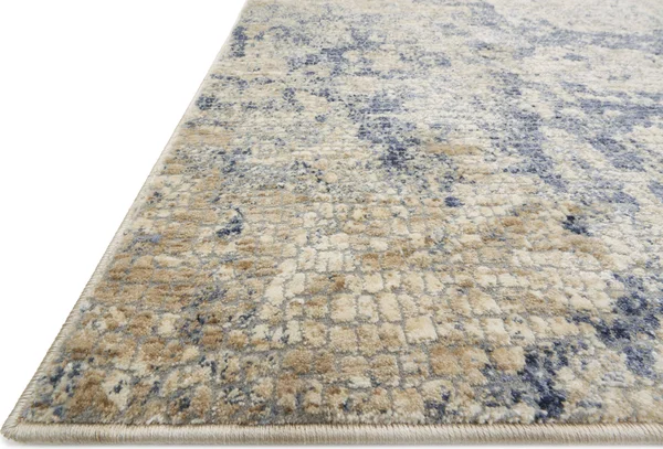 Loloi Porcia PB-13 7&10x22 x 10& Beige, Blue Rug
