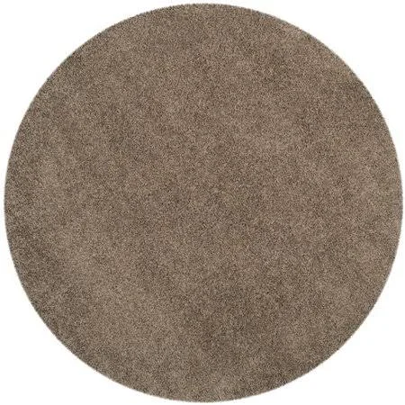 Brayden Studio Nickols Shag Taupe Area Rug - Gray