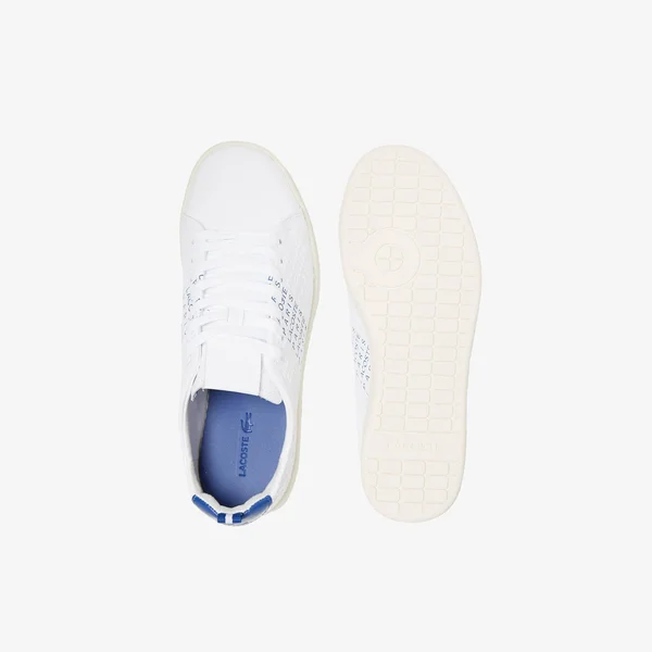Lacoste Men's Carnaby Evo Sneaker - White/Dark Blue