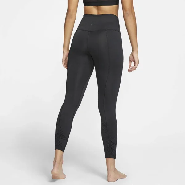 Nike Yoga Ruched 7/8 Tight Medium - Black