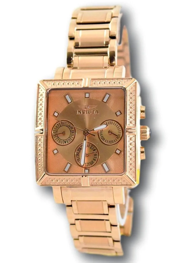 Invicta 14872 Women's Wildflower Rose Gold Dial Rose Gold Steel Bracelet Watch