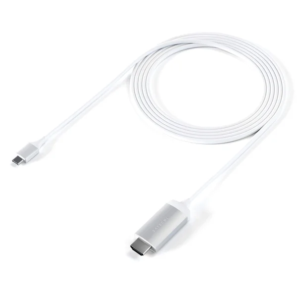 Satechi ST-CHDMIM - Video - audio cable 4K support - Space gray - 6 ft - Plug 24 pin USB-C to M 19 pin HDMI Type A