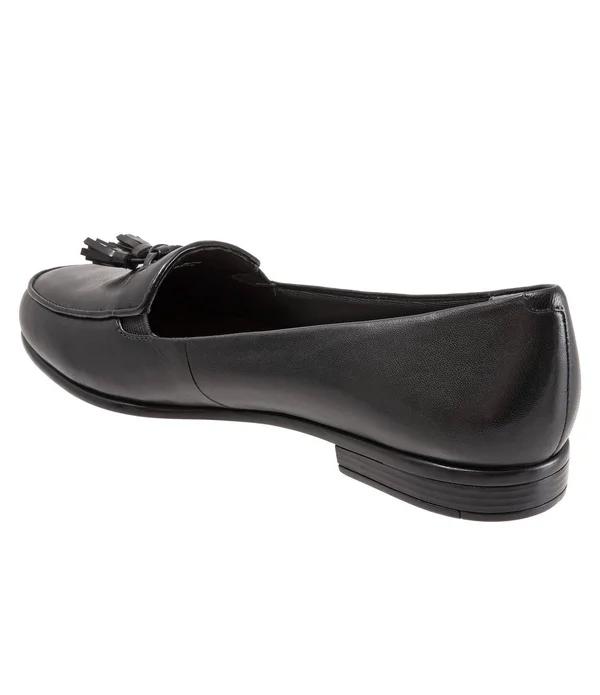 Trotters Leana - Women's Loafer - Black, Size: 11.5