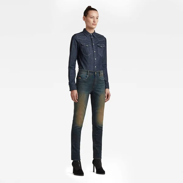 Gstar Noxer High Waist Straight Jeans 28, 34