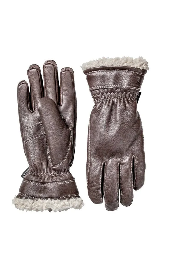 Hestra Deerskin PrimaLoft Gloves - Black, 7