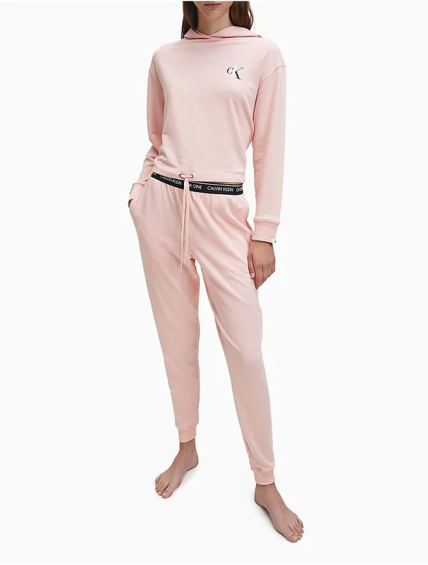 Calvin Klein Womens CK One Cotton Jogger Sweatpants