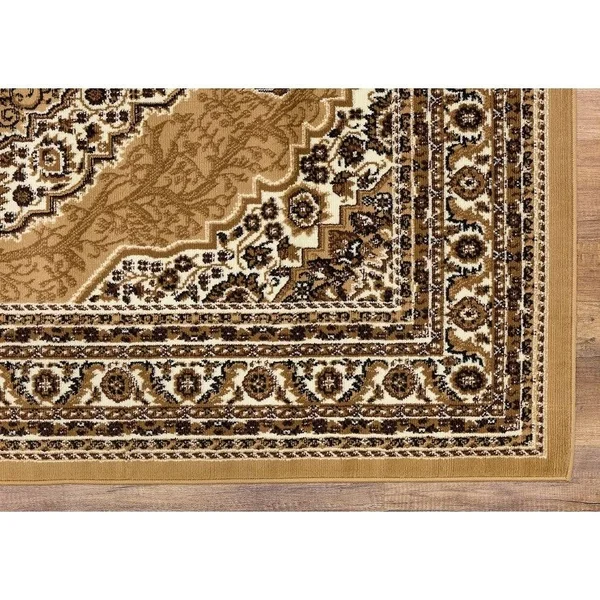 Princess Collection Oriental Medallion Area Rug - 5& 2x22 x 7& 2