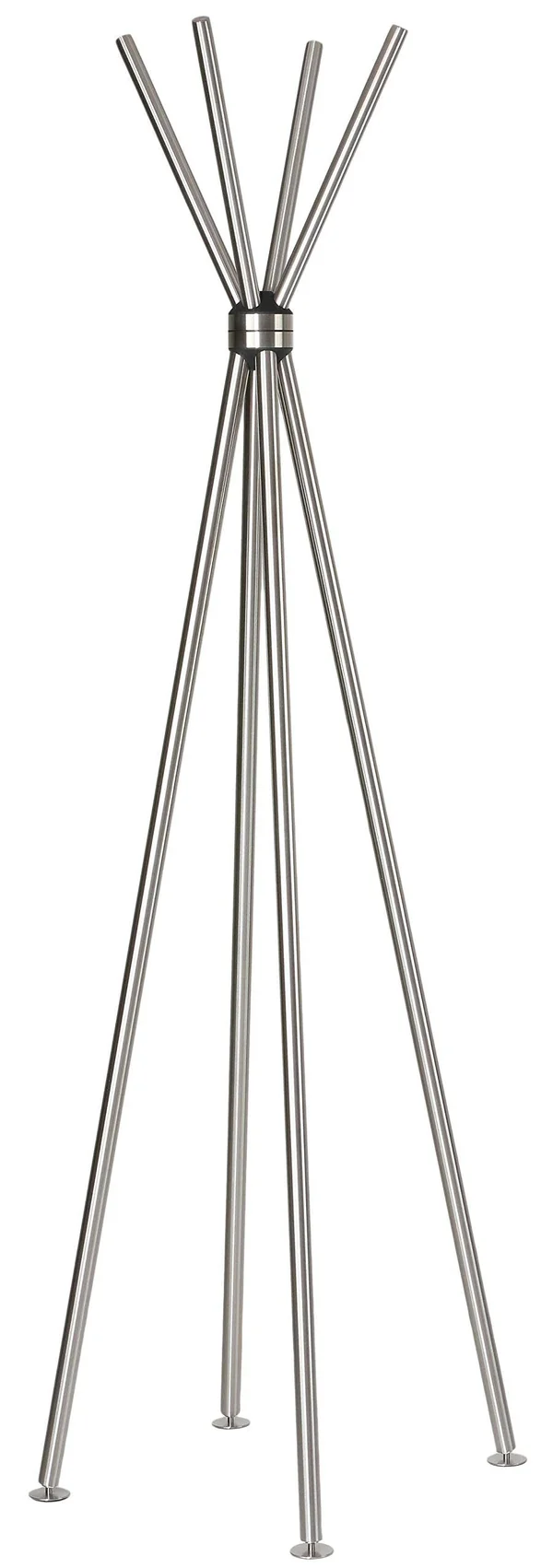 Cortesi Home Deacon Contemporary Stainless Steel Coat Rack