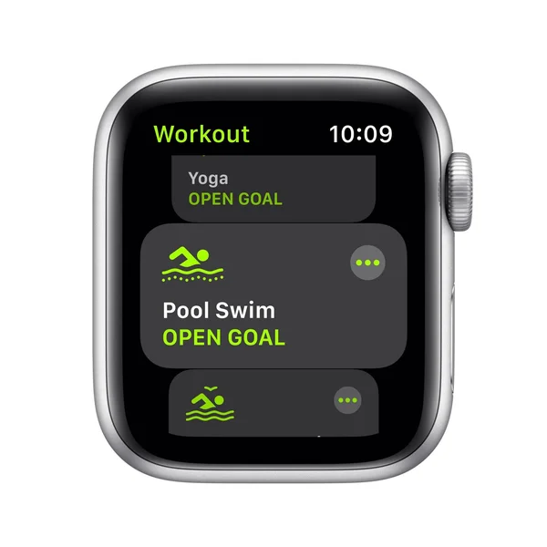 Apple Watch SE - 40mm - GPS - Silver Aluminum Case - White Sports Band