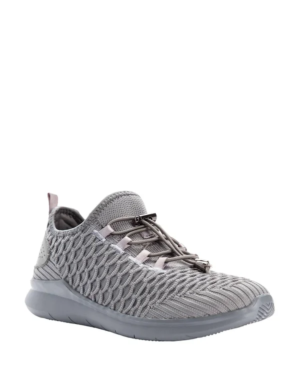 Propet Women's Travelbound Shoes Light Grey 11 (X)