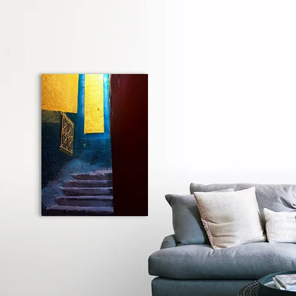 Colorful Back Alley Stairs of Guanajuato, Mexico, Canvas Wall Art, 36x48, Great Big Canvas