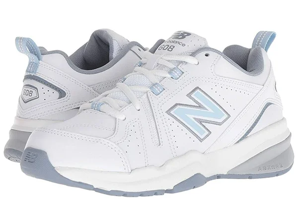 New Balance 608v5 Women's Shoes - Size: 5.5, White