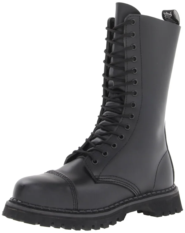 Demonia - Rocky-14 7 - Black Leather
